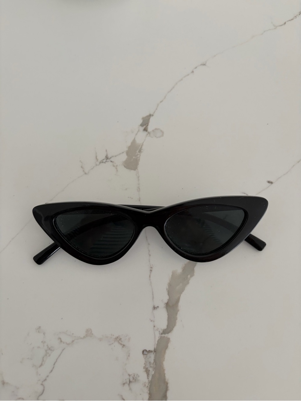 Zara Black Cat-Eye Sunglasses